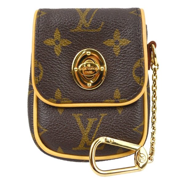 Louis Vuitton Monogram Pochette Turam Pouch Bag Key Holder - Picture 1 of 7
